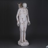 A porcelain 'St Sebastian' made by Claire Curneen in circa 2006 sold at auction by Maak Contemporary Ceramics