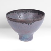 A pink and turquoise stoneware bowl made by Abdo Nagi sold at auction by Maak Contemporary Ceramics