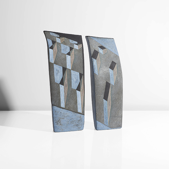 Elizabeth Fritsch | 'Over the Edge (I) & (II)', 1984