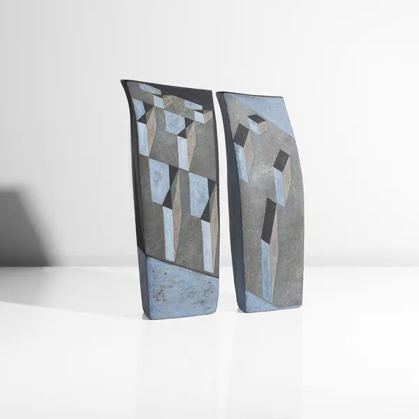 Elizabeth Fritsch | 'Over the Edge (I) & (II)', 1984