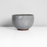 A blue stoneware bowl made by Katharine Pleydell-Bouverie in circa 1929 sold at auction by Maak Contemporary Ceramics